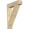 Ekena Millwork Traditional Craftsman Rough Sawn Outlooker, Douglas Fir, 8"W x 32"D x 40"H OUT08X32X40TRA04RDF - alternate 1